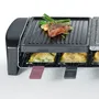 Severin RG9645 Appareil à raclette multifonction pour 8 personnes - Pierre naturelle et plaques combinées antiadhésives - 1400W