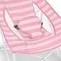 Bright Starts Transat bébé pliable Pop 'N Chill Gris - Pare-soleil amovible UV 50+ inclus, sac de transport, housse lavable, pour 0-6 mois (9 kg)