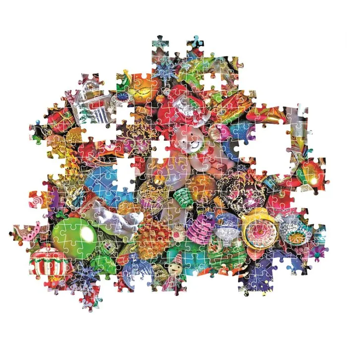 Clementoni Puzzle Jolly Christmas 1000 pièces avec Poster Clementoni Puzzle Jolly Christmas 1000 pièces avec Poster