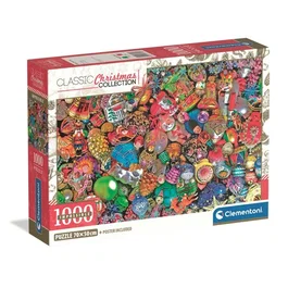 Clementoni Puzzle 1000 pièces Impossible - Jolly Christmas