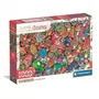 Clementoni Puzzle Jolly Christmas 1000 pièces avec Poster