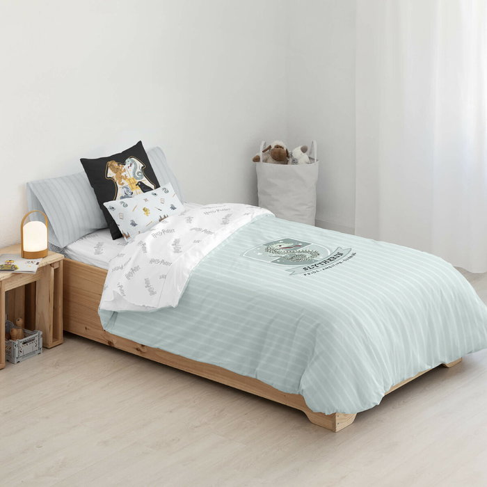 Housse de Couette Harry Potter Slytherin Sweet Multicouleur 175 Fils 180 x 220 cm Lit 1 persone