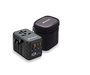 Verbatim UTA-05 Adaptateur de Voyage Universel 65W GaN III avec Prise AC, 2 Ports USB-C PD/QC 4+ et 2 Ports USB-A pour Charge Rapide Multiples Appareils