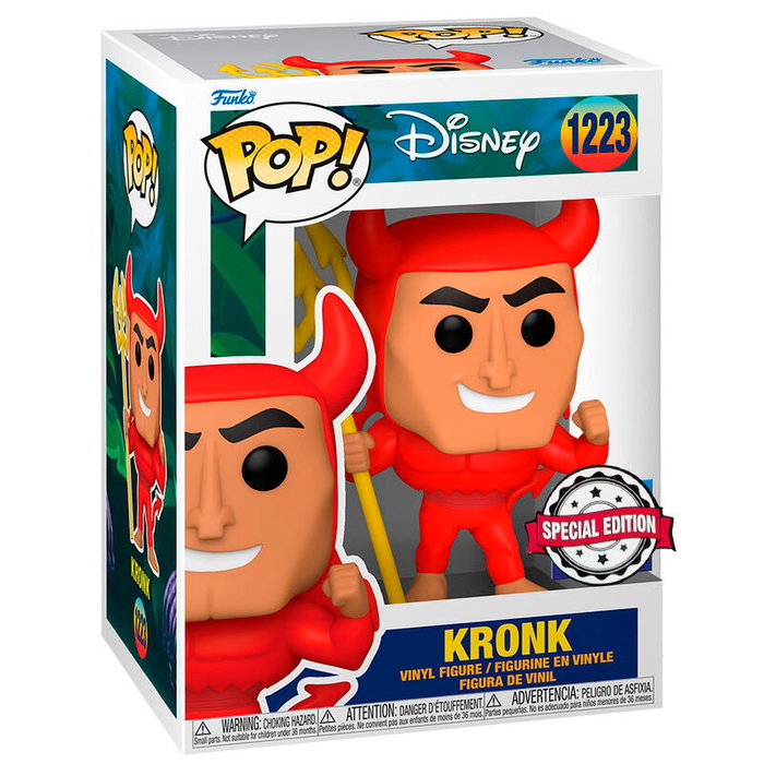 FUNKO Figura POP Disney El Emperador y sus Locuras Kronk Exclusive FUNKO Figura POP Disney El Emperador y sus Locuras Kronk Exclusive