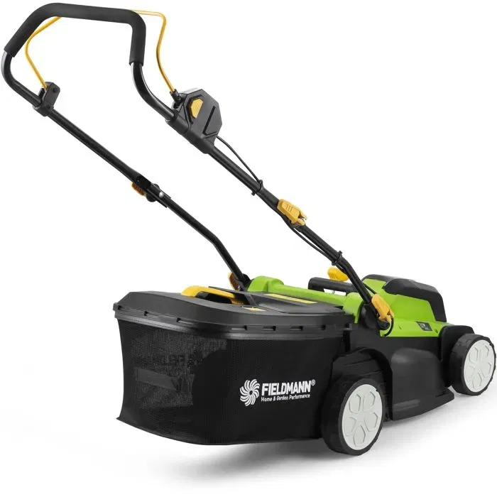 Fieldmann Tondeuse sans fil 37 cm 20V - Hauteur de coupe max 75 mm, batterie et chargeur non inclus