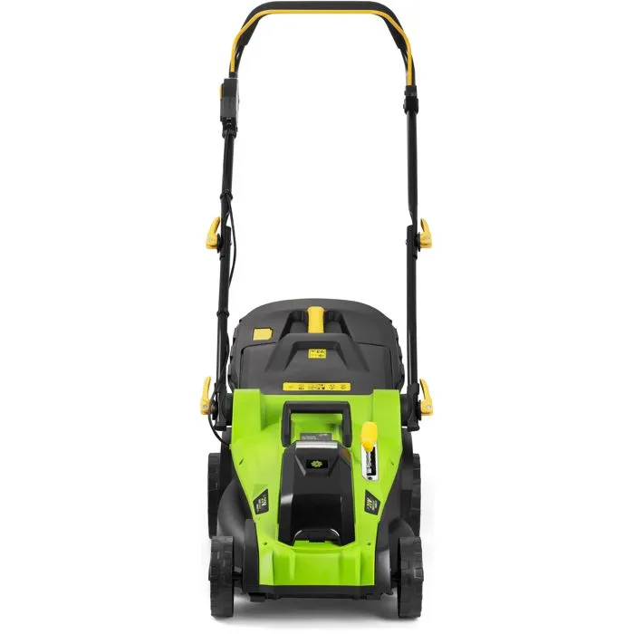 Fieldmann Tondeuse sans fil 37 cm 20V - Hauteur de coupe max 75 mm, batterie et chargeur non inclus