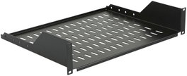 Lanview Étagère montable en rack Logon 2U 19 pouces D=350mm Noir