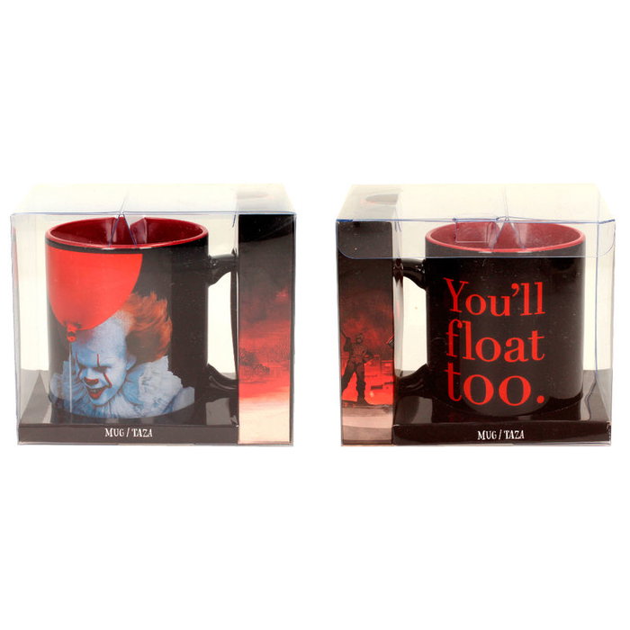 SD Toys Mug Pennywise It 2017 avec décor imprimé haute qualité de « Il » est revenu 2017款 SD Toys Mug Pennywise It 2017 avec décor imprimé haute qualité de « Il » est revenu 2017款