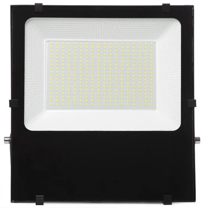 Lumileds Projecteur LED 150W IP65 Exterieur 24000 lm 6000K Reglage TRIAC 30-100% 40-45m Portee Aluminium SMD2835 DOB