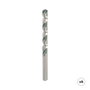 Workpro Lot de 5 Forets pour Métal HSS4341 Rectifiés Ø1,00 x 34,00 mm