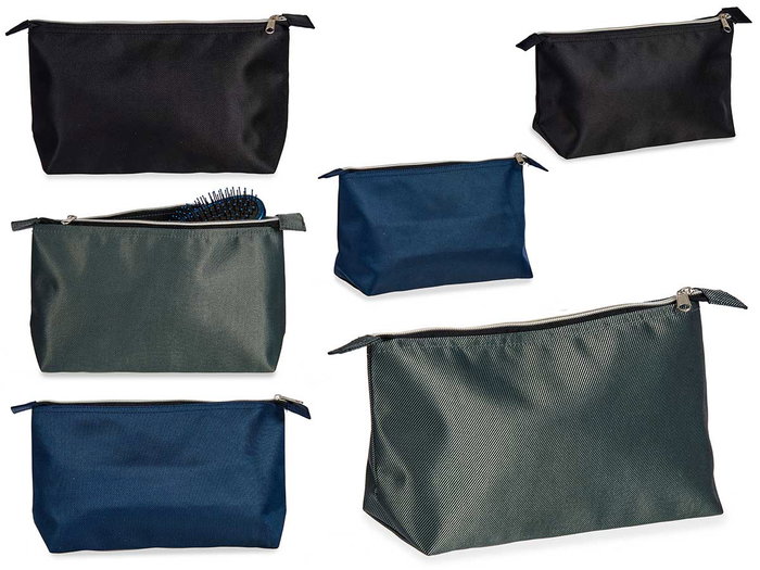 BERILO Nécessaire pour homme assorti 3 couleurs sombres BERILO Nécessaire pour homme assorti 3 couleurs sombres