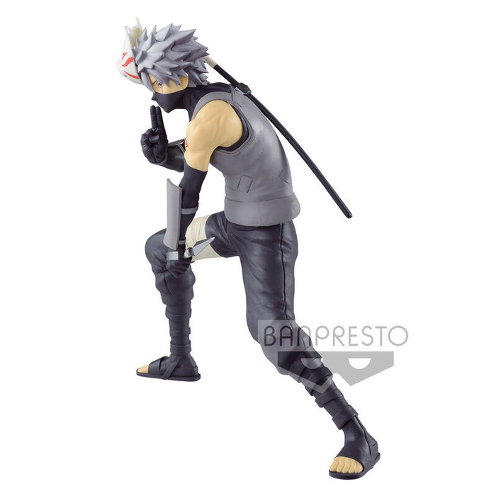 BANPRESTO Figura Hatake Kakashi Vibration Star Naruto Shippuden 18cm BANPRESTO Figura Hatake Kakashi Vibration Star Naruto Shippuden 18cm