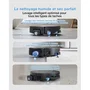 Ecovacs DEEBOT T80S OMNI Black - Robot Aspirateur Laveur avec Station OMNI