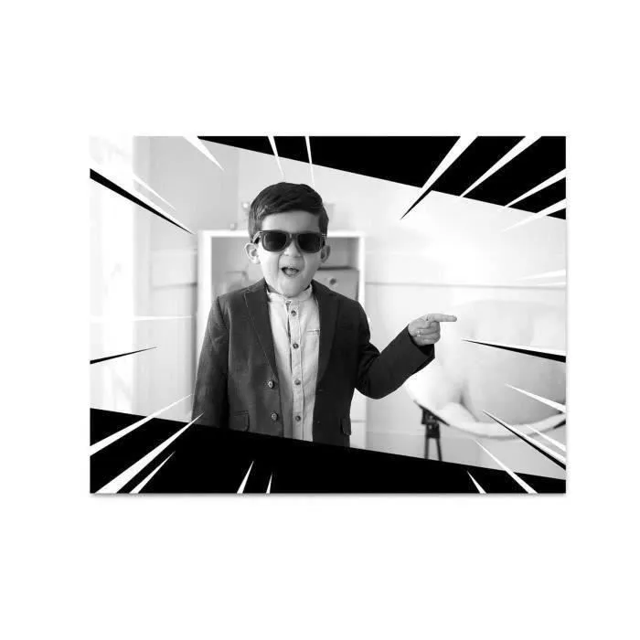 VTECH Kidizoom Print Cam - Appareil photo enfant avec recharge de papier - 3 rouleaux classique + 2 autocollants - Pour enfant à partir de 5 ans - Version française - Blanc