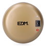 Edm Termocalentador - 500 W - Ø 20 x 5 cm - Autonomie de 2-3 heures - Charge de 4 min - Couleur or vieux - Avec housse lavable