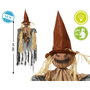 BigBuy Home Décoration d'Halloween Épouvantail avec Lumière