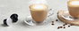 Vivalto Tasse à Café en Verre 170 ml avec Sous-tasse 12x8x12 cm (Set de 24)