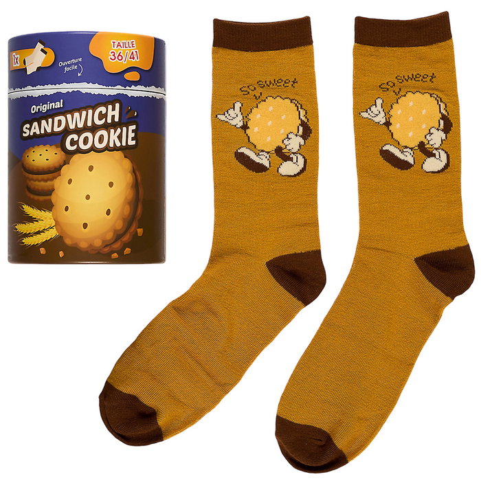 The Concept Factory Chaussettes de Biscuits DELISOCKS Assorties The Concept Factory Chaussettes de Biscuits DELISOCKS Assorties
