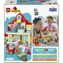 LEGO DUPLO 10467 Maison de Peppa Pig - Jeu de construction éducatif pour enfants de 2 ans et plus - Set La Maison Familiale avec figurine Evie Pig
