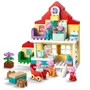 LEGO DUPLO 10467 Maison de Peppa Pig - Jeu de construction éducatif pour enfants de 2 ans et plus - Set La Maison Familiale avec figurine Evie Pig