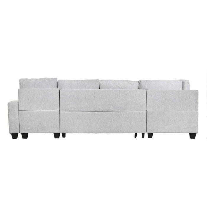 Canapé Convertible Home ESPRIT Moderne 307 x 242 x 86 cm