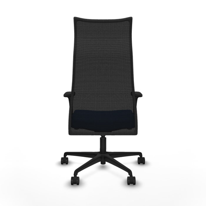 Piqueras y Crespo Chaise de Bureau Albacete XL Bleu et Noir