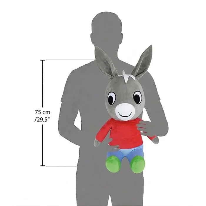 Jemini Peluche géante XXL Trotro 65 cm