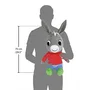 Jemini Peluche géante XXL Trotro 65 cm