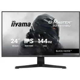 Iiyama G-Master G2441HSU-B1 - Moniteur PC Gamer 24" FHD IPS 144Hz 1ms, Hub USB, Haut-parleurs - Ecran pour Jeux