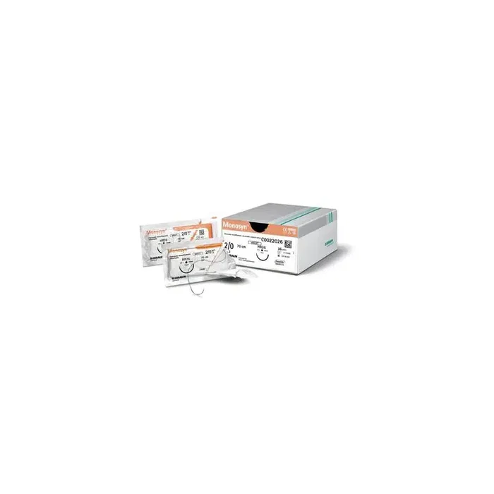 B. Braun Suture Monosyn Violet 2/0 HRC26 70 cm 36 unités B. Braun Suture Monosyn Violet 2/0 HRC26 70 cm 36 unités