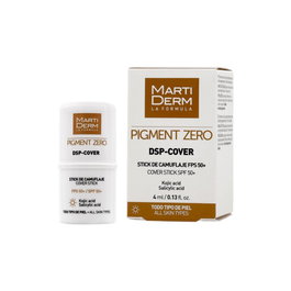 Martiderm PIGMENT ZERO DSP-COVER Bâton de Camouflage SPF50+ 4 ml
