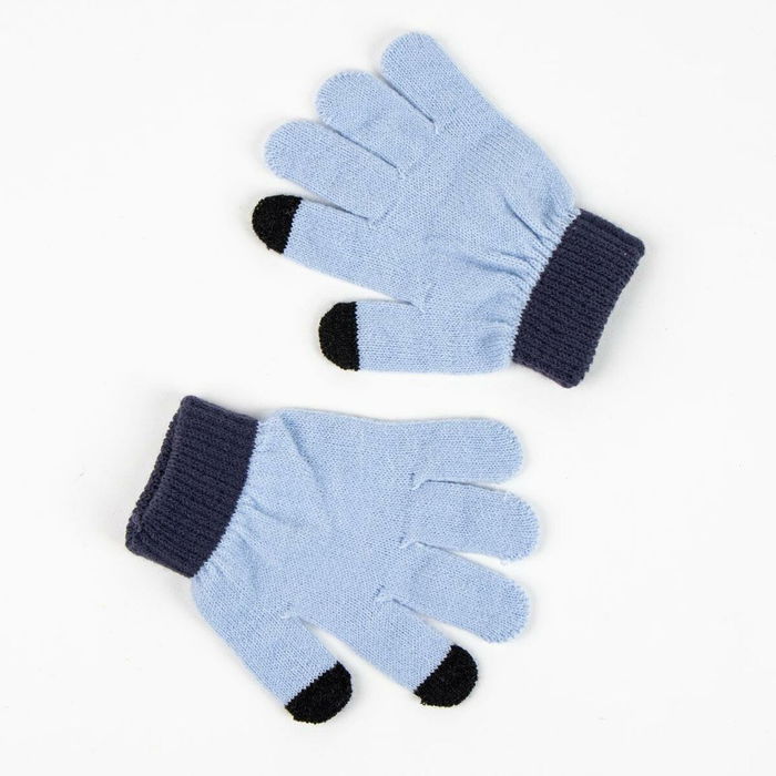 Bonnet et gants Bluey Bleu