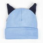 Bonnet et gants Bluey Bleu