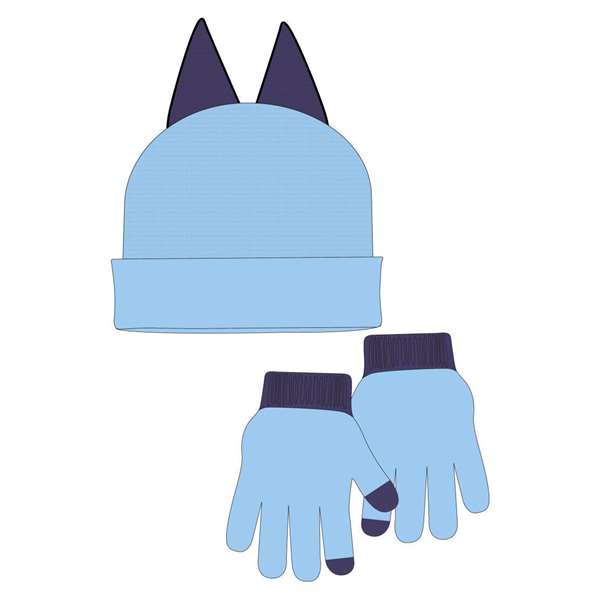 Bluey Ensemble de 2 Pièces - Dimensions 20.0 x 2.0 x 19.0 cm - Couleur Bleu - Âge Recommandé 3 Ans