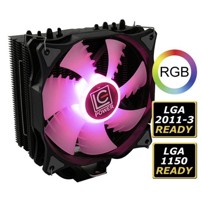 C-Power LC-CC-120-RGB Refroidisseur CPU RGB 120mm