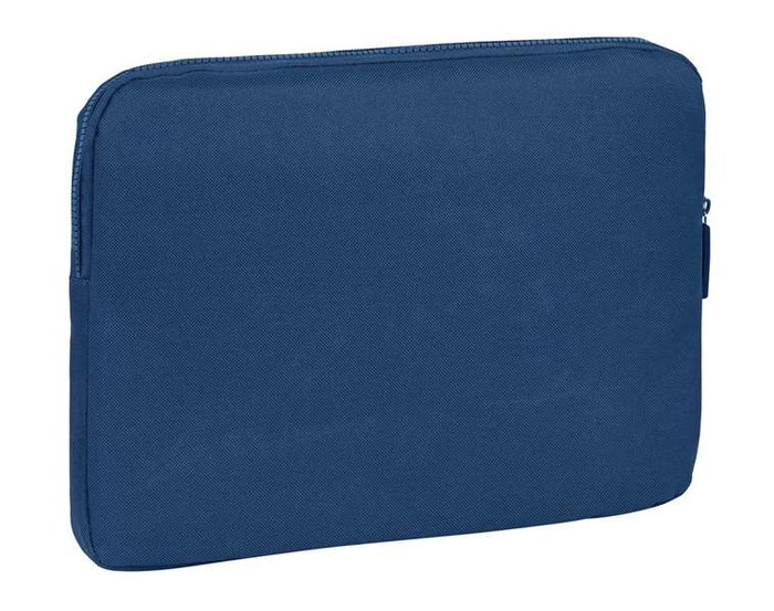 Safta Basic Housse d'ordinateur portable 14 pouces (34x25x2 cm) - Modèle Marino en bleu marine