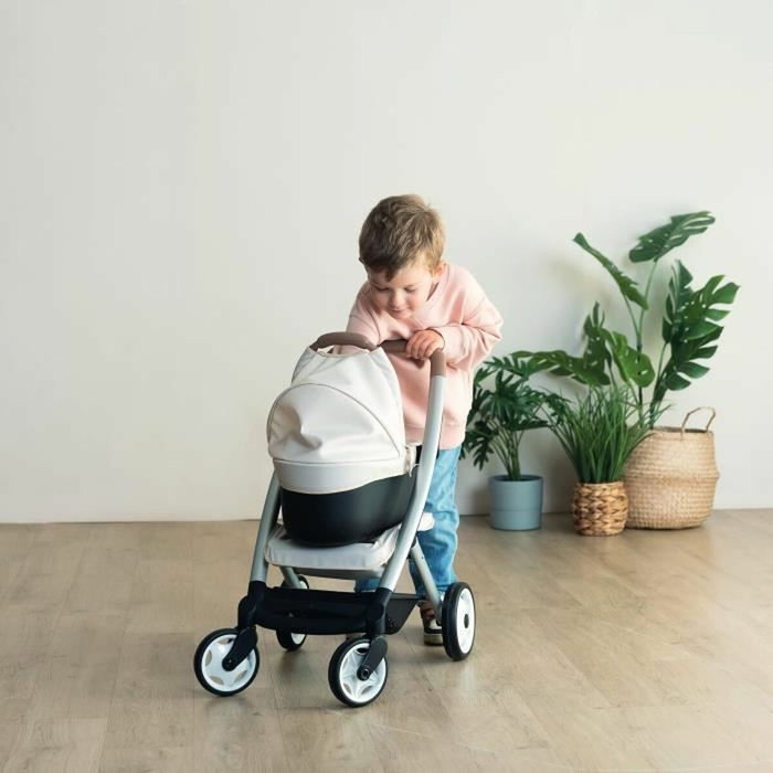 Smoby Maxi-Cosi Poussette+Landau Beige 3en1 pour Poupon