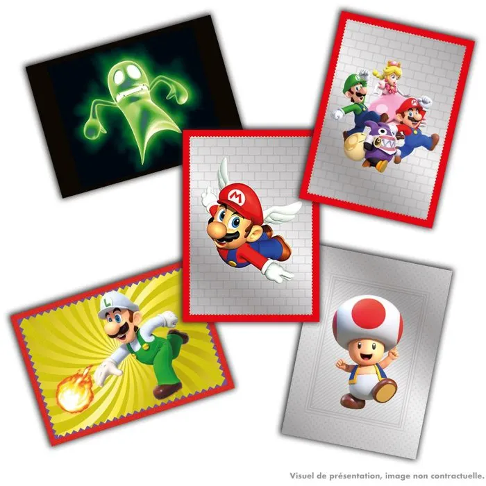 Panini - Boîte en métal collector Super Mario - 36 pochettes (180 stickers) avec carte Édition Limitée n°8 - Stickers optichrome Panini - Boîte en métal collector Super Mario - 36 pochettes (180 stickers) avec carte Édition Limitée n°8 - Stickers optichrome