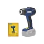 Rapid RX1000 - Pistolet à air chaud 18V sans batterie - Décolleur thermique jusqu'à 550°C - Pour thermorétracter, plastique, dégivrer - Écran LCD - Compatible Power for All