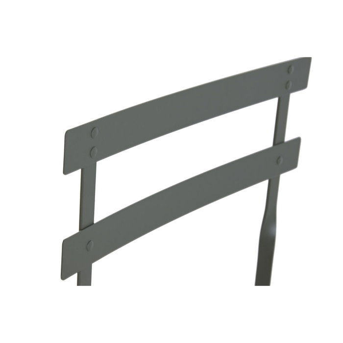 Ensemble Table + 2 Chaises Home ESPRIT Vert Métal 60 x 60 x 71 cm