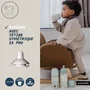 Suavinex - Biberon Birdies - Tétine SX Pro L - 360 ml - À partir de 6 mois - Beige - Débit rapide et physiologique