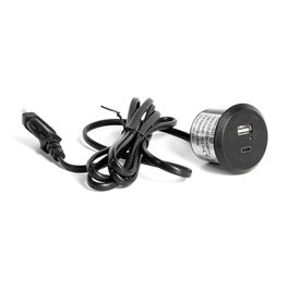 COMPLEMENTOS ORGANITA Module de connexion TAP-USB 230V USB A+C D40 avec câble et prise