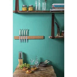 Style De Vie Porte-couteaux magnétique en chêne - 50 cm