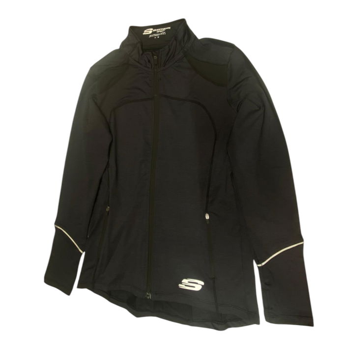 Skechers Veste sportive synthétique pour femmes Leia Mari - Noir - Taille 12 Skechers Veste sportive synthétique pour femmes Leia Mari - Noir - Taille 12