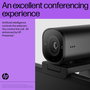 HP 965 - Webcam de diffusion 4K avec autofocus intelligent, optimisée par IA HDR et certifiée Zoom - Cache de confidentialité magnétique