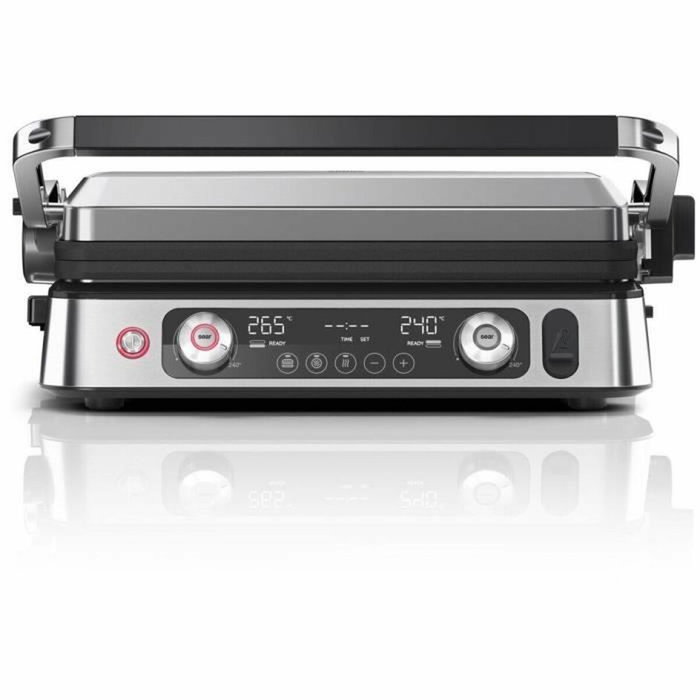 Braun Multi Grill 9 Pro - Barbecue Électrique 2200 W - Noir / Acier Braun Multi Grill 9 Pro - Barbecue Électrique 2200 W - Noir / Acier