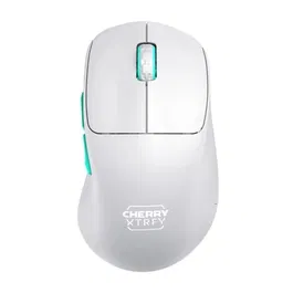 XTRFY Souris Gaming M64 Wireless - Souris Gamer Sans Fil Ultralégère 53g - Capteur PixArt 3395 - 75h Autonomie - Conçu pour l'eSport - Blanc