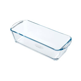 Pyrex 1450156 Moule à Cake en Verre Borosilicate, 31 cm, Résistant -40°C à +300°C, Choc Thermique 200°C, Garantie 10 Ans