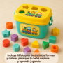 Jugatoys - misprimerosjuguetes Coffret d'encastrement 16 pièces avec panier