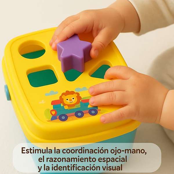 Jugatoys - misprimerosjuguetes Coffret d'encastrement 16 pièces avec panier
